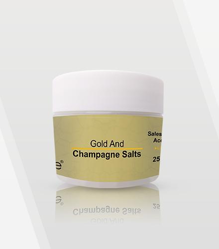 Gold And Champagne Salts